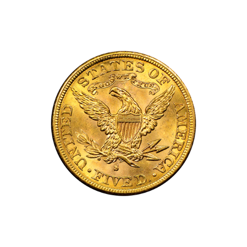 5 Dollar USA Liberty (8,36 gr goudkantoor