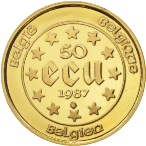 50 ECU België (17,28 gr)