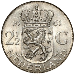 Zilveren Rijksdaalder (15 gr)